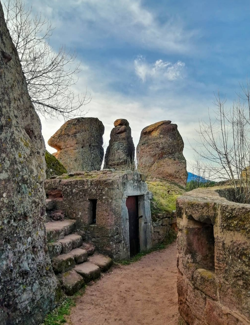 La fortezza di Belogradchik in Bulgaria.
