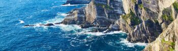 Kerry Cliffs in Irlanda, lungo il Skellig Rings.